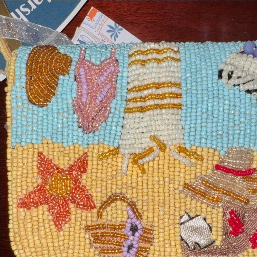 Viral beach beaded bag - Picture 4 of 4